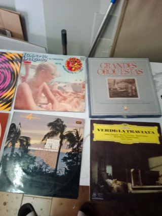 Lote Vinili Flamenco Pop Latino Rock