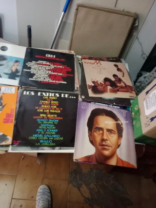 Lote Vinili Flamenco Pop Latino Rock