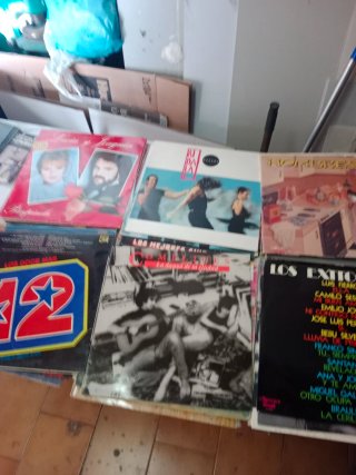 Lote Vinili Flamenco Pop Latino Rock