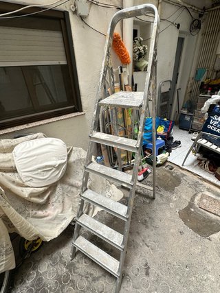 Escalera de mano 6 peldaños