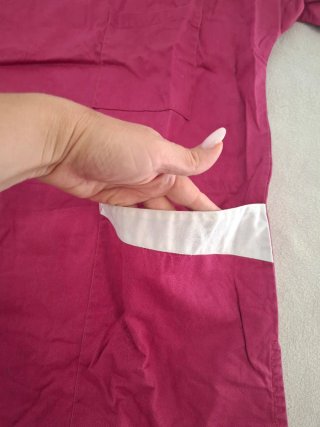 Casacca da lavoro fucsia taglia M