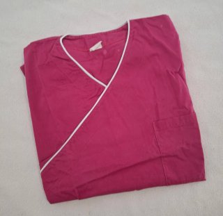 Casacca da lavoro fucsia taglia M