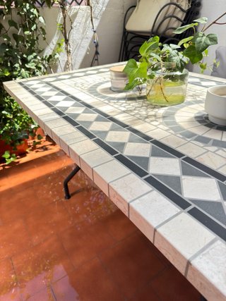 Conjunto de mesa y sillas exterior