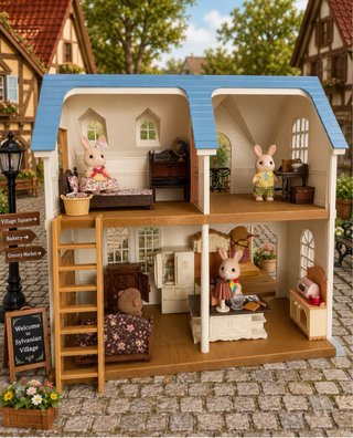 Restaurante Sylvanian Families Courtyard