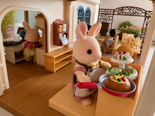 Restaurante Sylvanian Families Courtyard