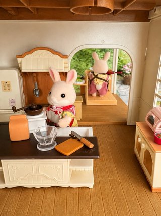 Restaurante Sylvanian Families Courtyard