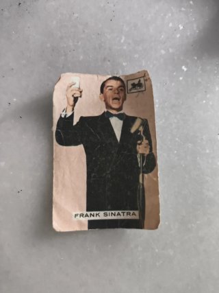 Cromo Frank Sinatra La Cibeles 1967
