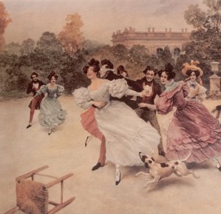 Stampe: Scene di vita quotidiana Vittoriane 30x40