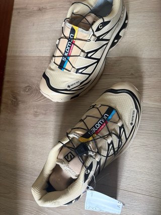 Zapatillas Salomon XT-6 Gore-Tex Beige