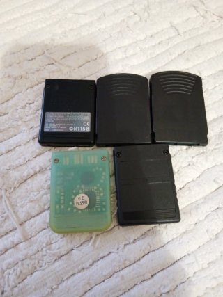 Lote Memory Cards PS1 PS2