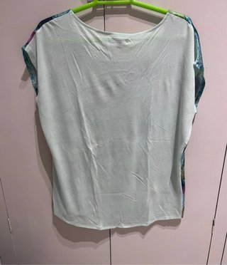 Blusa estampada multicolor