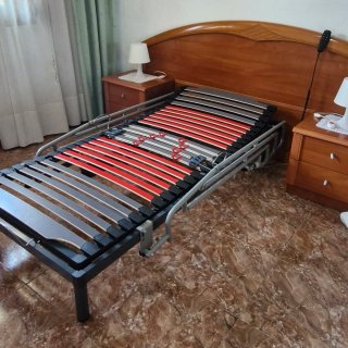 Pack: Somier articulado + Barandillas geriátricas
