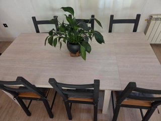 Mesa comedor con 6 sillas