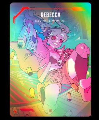 Carta Cyberpunk Edgerunners Rebecca