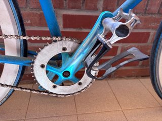 Bicicleta Fixie Azul