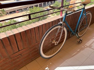 Bicicleta Fixie Azul