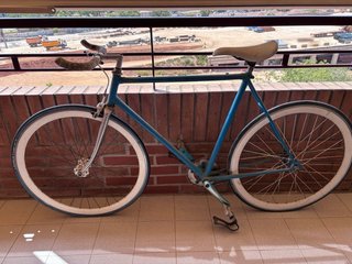 Bicicleta Fixie Azul