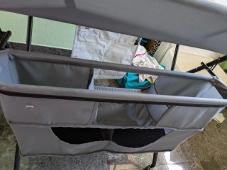 Cambiador bebé plegable con 3 fundas