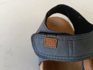 Sandalias niño Gioseppo azul y marrón Número 29
