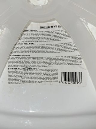 Casco de seguridad blanco