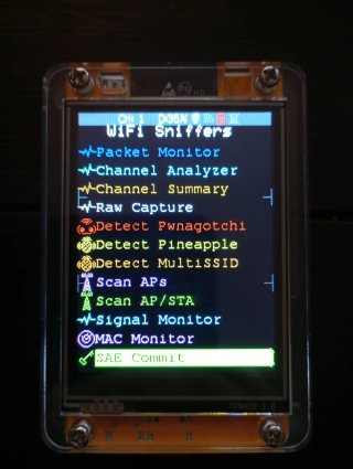CYD Marauder ESP32 Pantalla 2.8