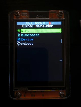 CYD Marauder ESP32 Pantalla 2.8