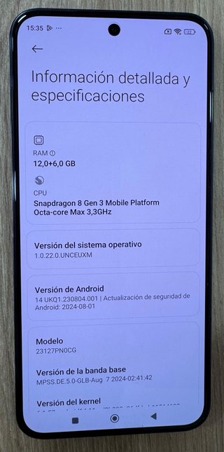 Xiaomi Mi 14 512gb en perfecto estado