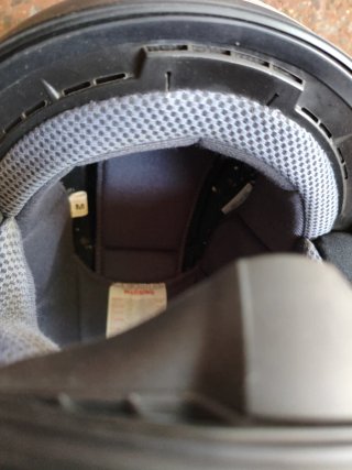 Casco de moto negro + 1 de regalo