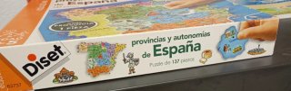 Puzzle Mapa Provincias España Diset