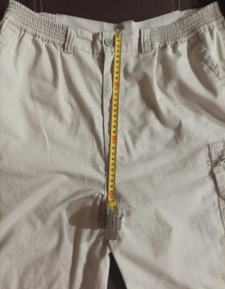 Pantalón corto cargo beige 46/48