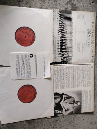 Vinilo Rachmaninov - Las Vísperas (Op. 37)