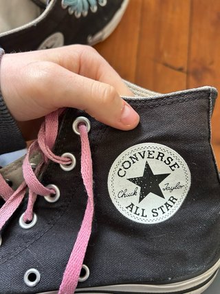Converse Chuck Taylor Negras Plataforma