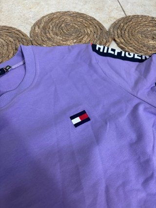 Conjunto Tommy Hilfiger Morado Talla s