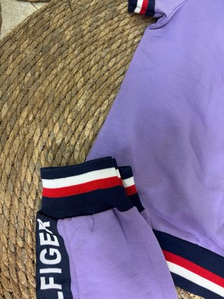 Conjunto Tommy Hilfiger Morado Talla s