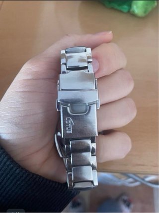 Reloj Lotus Mujer Plata y Blanco