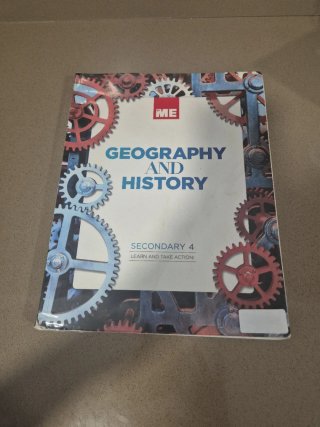 Libro de 4 ESO de geography and history