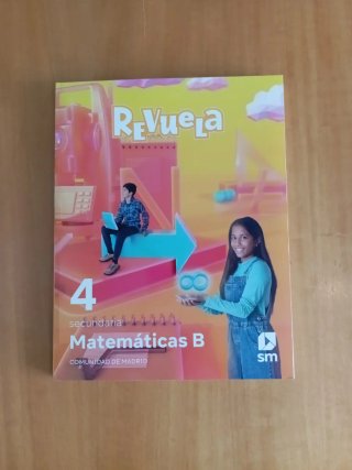 Matemáticas B, 4 Secundaria, SM revuela, C.Madrid