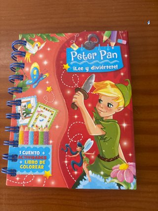 Libro infantil Peter Pan, pequeño 12x14 cm