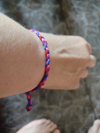 Pulseras trenzadas multicolor- totfetamaoriginal