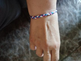 Pulseras trenzadas multicolor- totfetamaoriginal