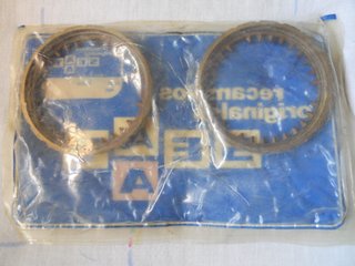 BOLSAS CON 4 RECAMBIOS ANILLO SINCRONIZADOR SEAT