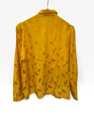 Blusa Devernois Paris Seta Gialla Tg. M