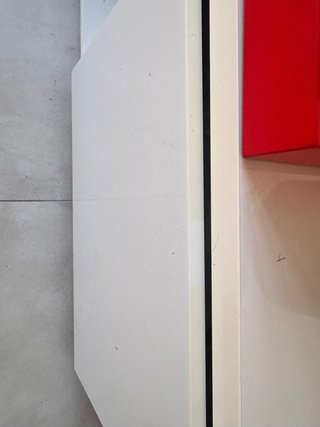 Mesa de centro salón madera y plástico