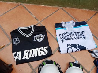 LOTE EQUIPAMIENTO PARA HOCKEY LINEA