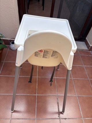 Trona IKEA blanca