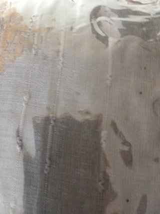 Tenda grigia MEDUANA 140x270cm con anelli