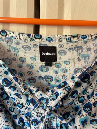 Blusa Desigual manga corta estampada
