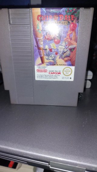 Chip 'n Dale Rescue Rangers NES Capcom