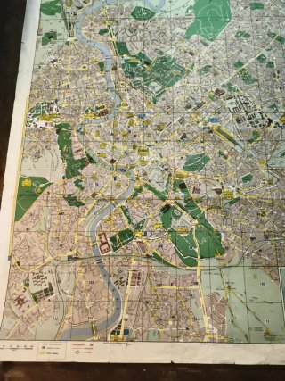 Mapa de Roma Nuova Pianta 1976