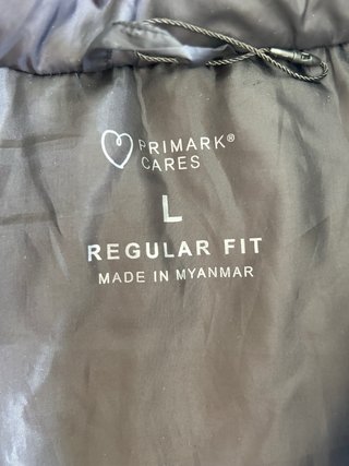 Chaleco Negro Primark Talla L